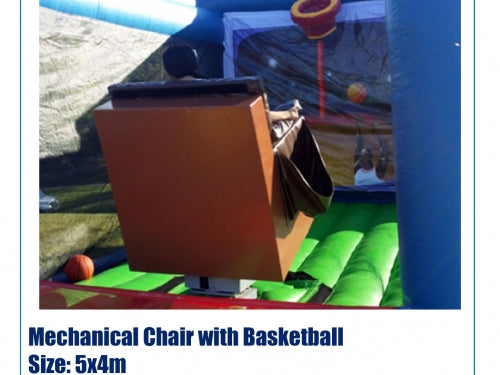 Mechanical Chair with Basket