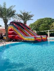 Red Slide for Pool